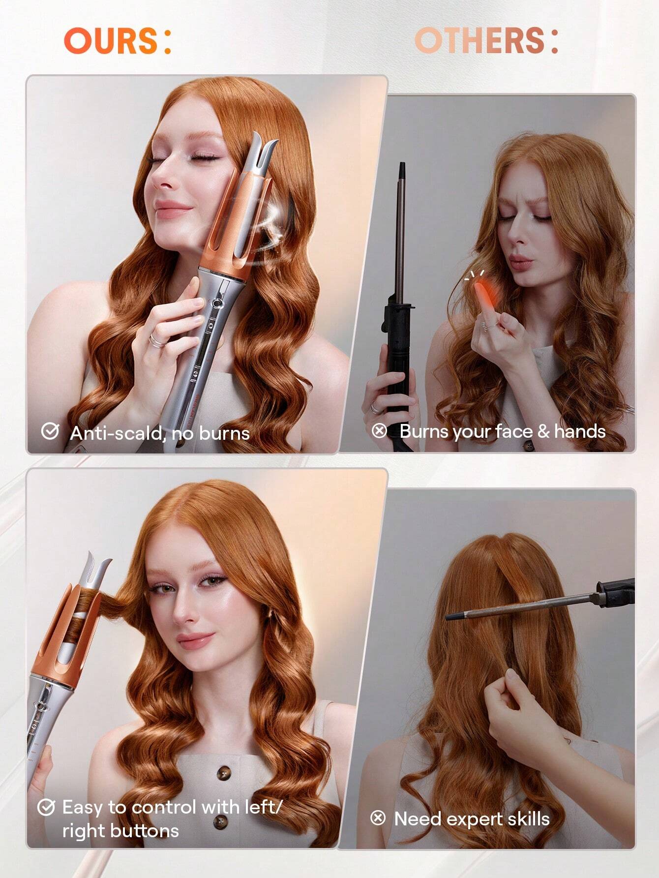 It-Curl One-Touch Instant Curler - 32mm. EU plug